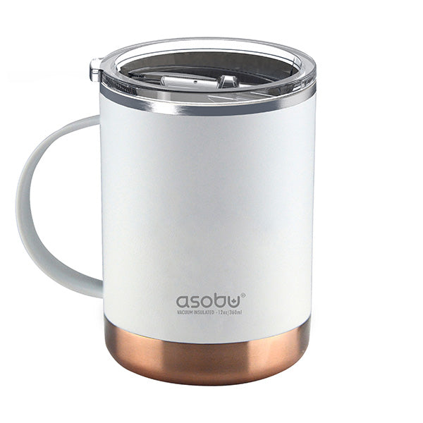 בקבוק תרמי אסובו - לבן מט Ultimate