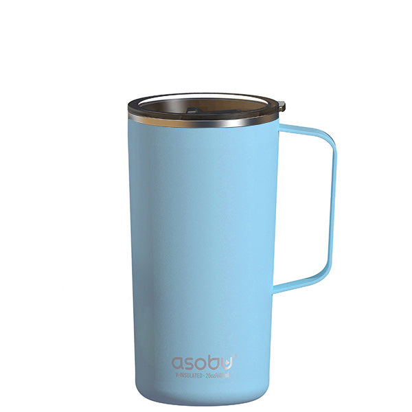 בקבוק תרמי אסובו - תכלת שמיים  TOWER MUG